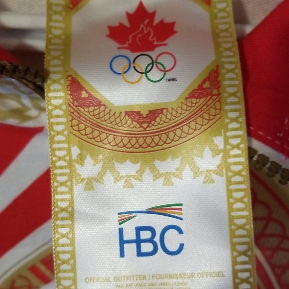 Hudson Bay HBC Canada Hooded Sweatshirt Men's Size Medium Olympic Team Hoodie - Picture 4 of 4